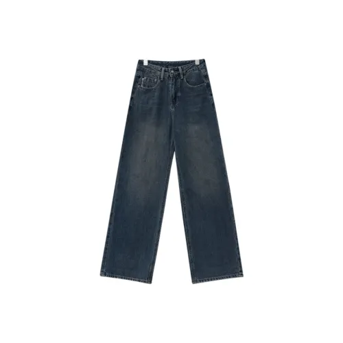 YICHEN Jeans Women's Blue