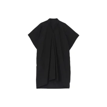 Yohji Yamamoto Short Sleeved Dresses Women's Black