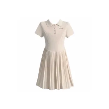 KAISER Short Sleeved Dress Women's Ecru