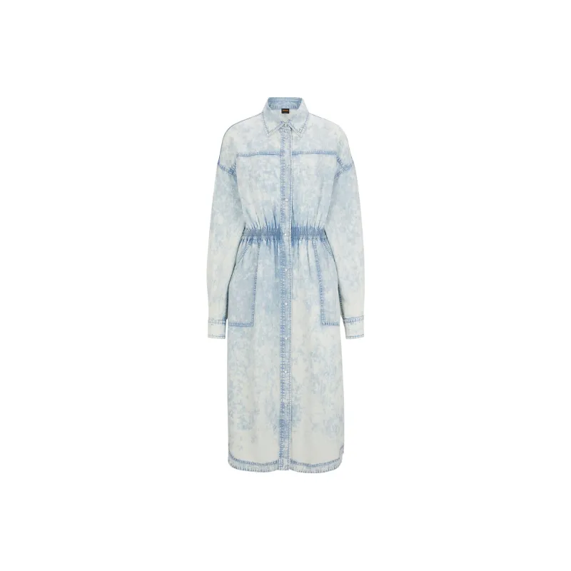 HUGO BOSS Denim Shirt Dress-0