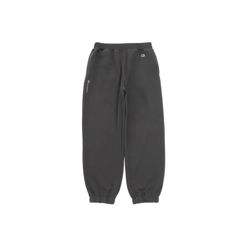 Champion FW24 Knitted Sweatpants Women's Beige Black-0