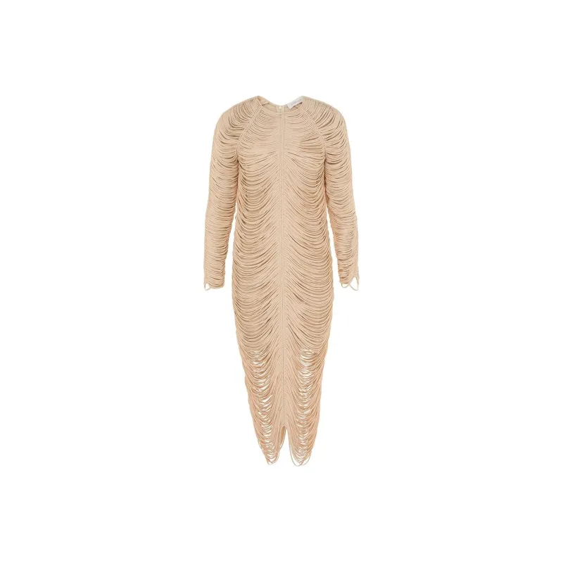 Zimmermann FW24 Long-Sleeved Dresses Women's Cream-0