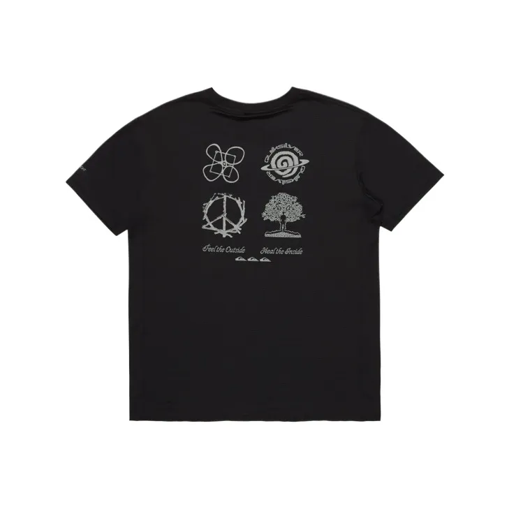 Quiksilver T Shirts Men Black-1