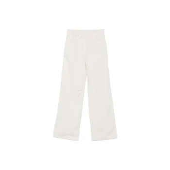 Brunello Cucinelli Logo Patch Straight Leg Jeans