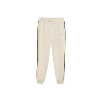 PUMA ESSENTIALS+ TAPEMINIMAL GOLD Knitted Sweatpants Women's White