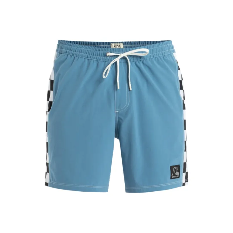 Quiksilver Original Arch Volley Beach Shorts Men's Crown Blue-2
