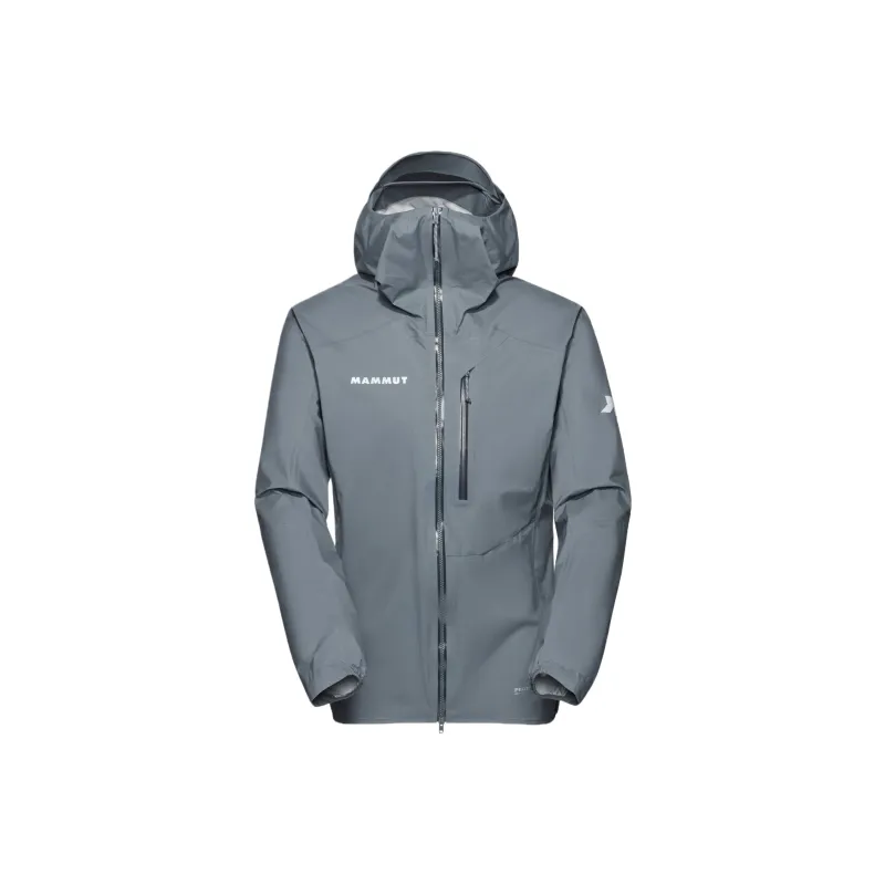 MAMMUT Assos X Mammut HS Hooded Jacket Men YKK® VISLON® Jacket Men's Gray-0