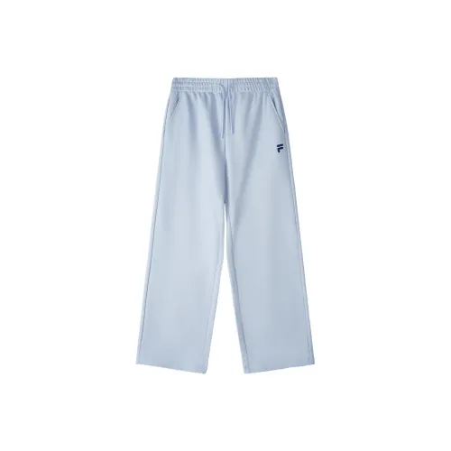 FILA FUSION Knitted Sweatpants Women's Pucky Blue