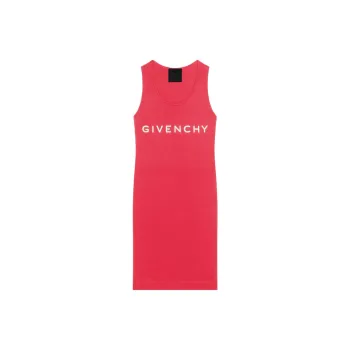 Givenchy Logo Printed Tank Dress