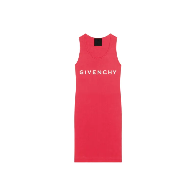 Givenchy Logo Printed Tank Dress-0