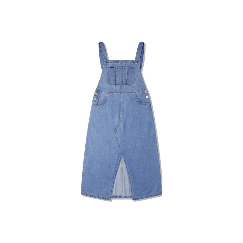 Lee Slip Dresses Women's Washed Blue-0