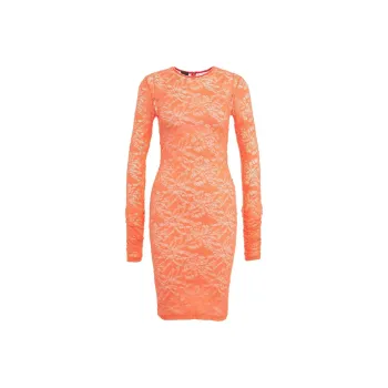PINKO Long-Sleeved Dresses Women's Orange