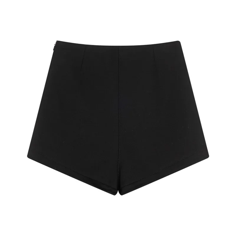 Ouyang Casual Shorts Women's Black-0