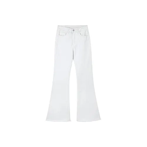 Kazakhstan Jeans Women's White