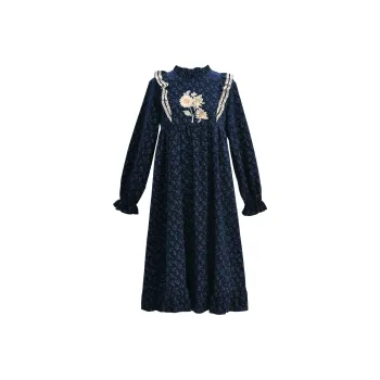 SNBL Long Sleeved Dresses Women's Blue