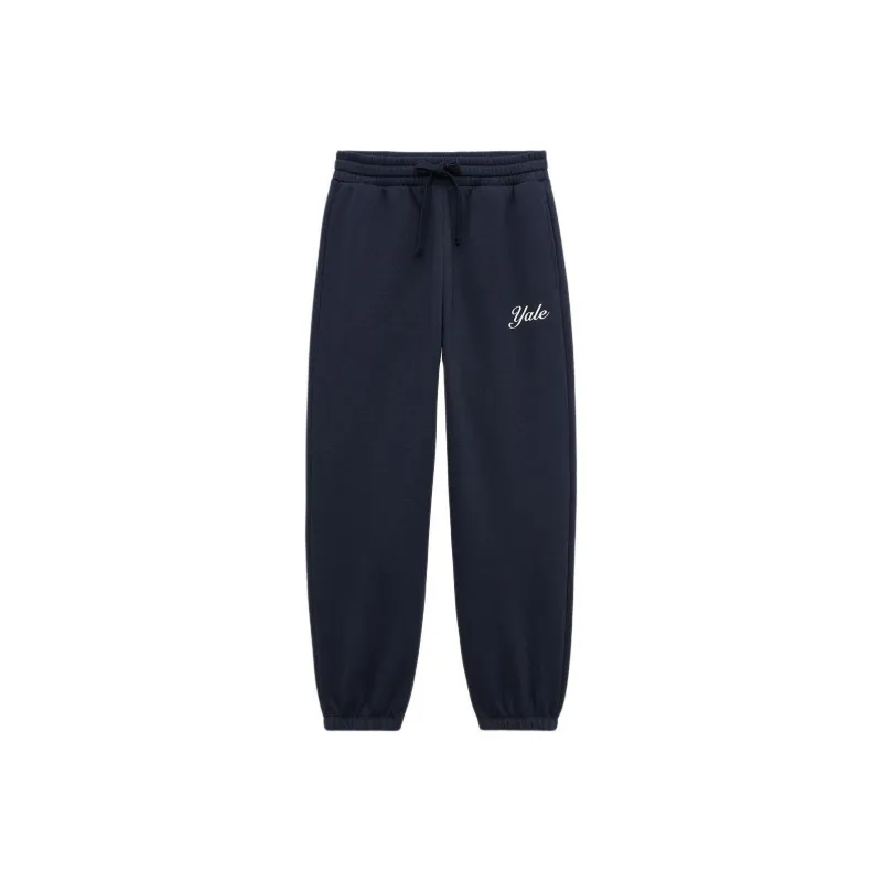ZARA Knitted Sports Pants Women's Sea Blue-0