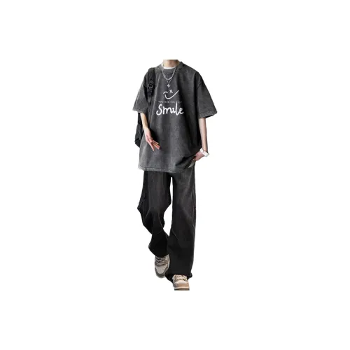 A BATHING APE Face Masks Unisex Black/Gray