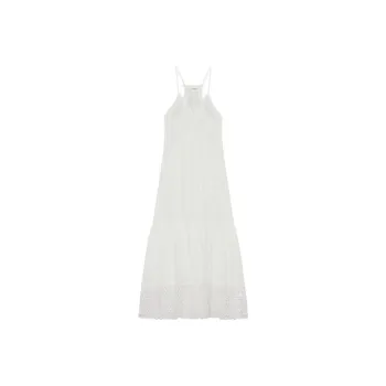 ISABEL MARANT SS24 Camisole Long Skirt Women's White