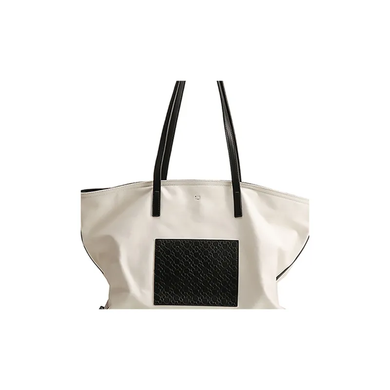 Disney Canvas Tote Shoulder Bag Regular Women's White/Brown-2