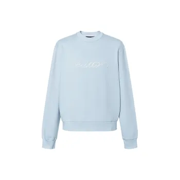 LOUIS VUITTON SS25 Sweatshirt Men's Light Blue