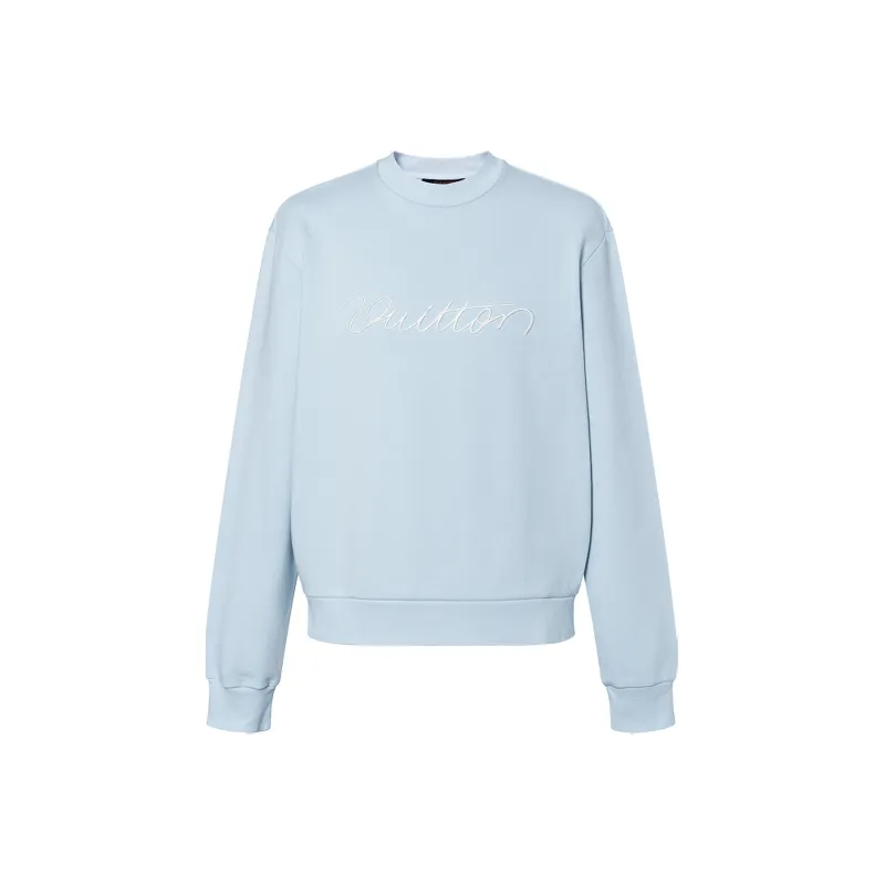 LOUIS VUITTON SS25 Sweatshirt Men's Light Blue-0