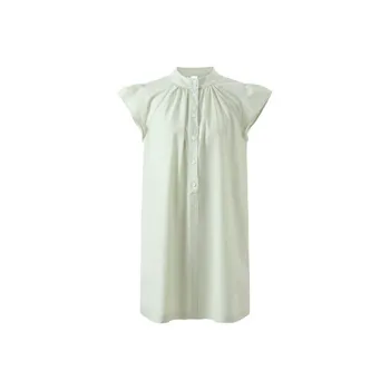 AFGGD Short Sleeved Dresses Women's Green