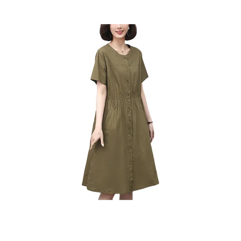 Mula Short Sleeved Dresses Women's-6