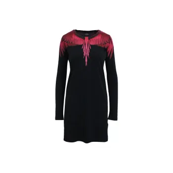 MARCELO BURLON COUNTY OF MILAN Long Sleeved Dresses Women's Black