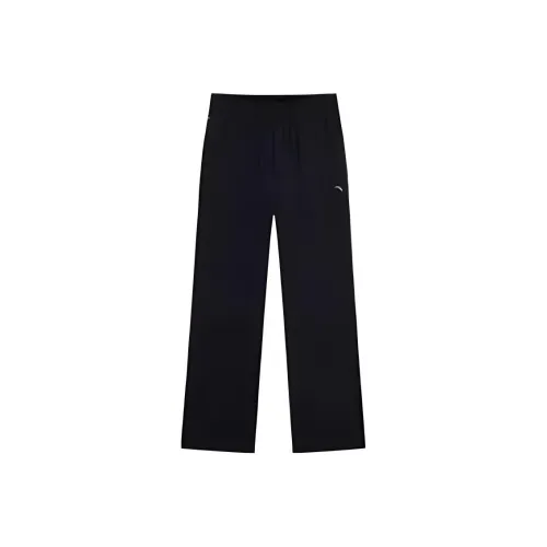 Anta Variety Training Collection Knitted Sweatpants Women's Basic Black