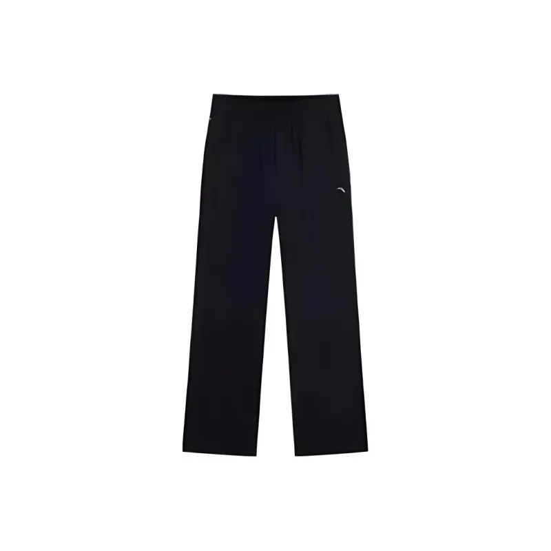 Anta Variety Training Collection Knitted Sweatpants Women's Basic Black-0