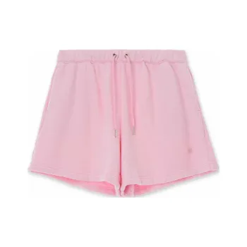 KIMHEKIM SS24 LOGO-EMBROIDERED JERSEY SHORTS Casual Shorts Women's PINK/Pink