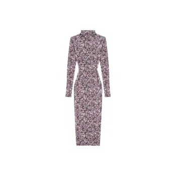 ISABEL MARANT Vanessa Allover Graphic Printed Midi Dress