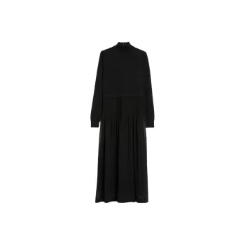 MaxMara Long-Sleeved Dresses Women's Black