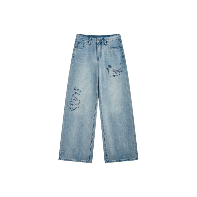 ZIHAN Jeans Women's Denim Blue-0