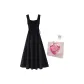 Black Tank Top Dress+Box