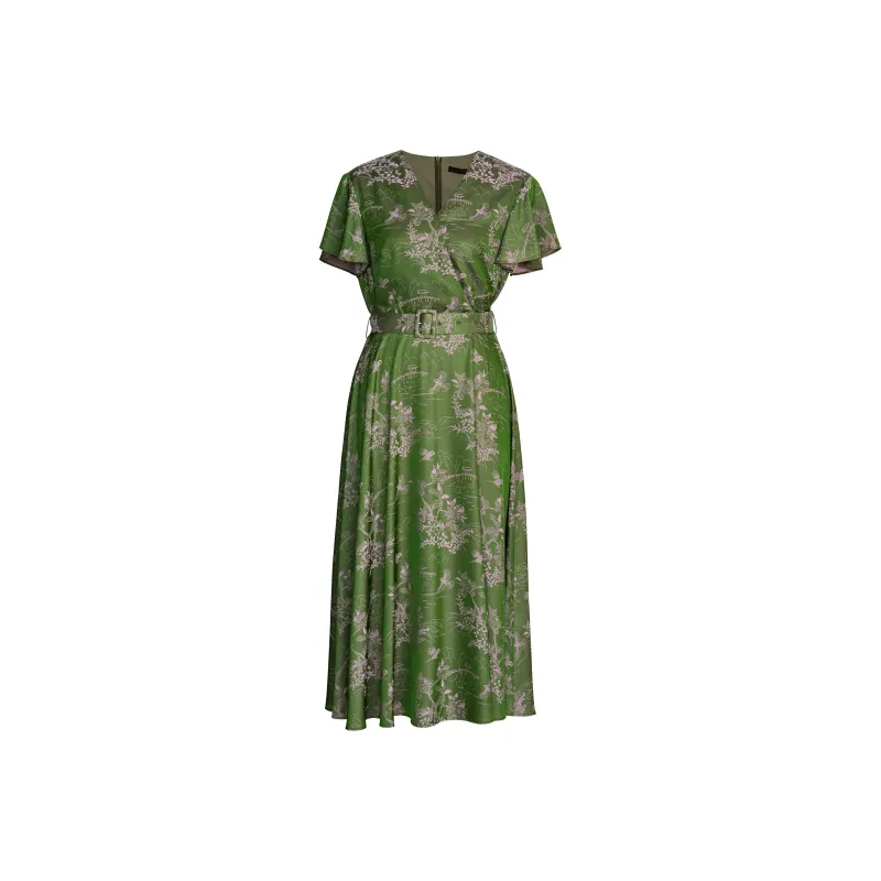 ROEYSHOUSE Short Sleeved Dresses Women's Multicolor-0