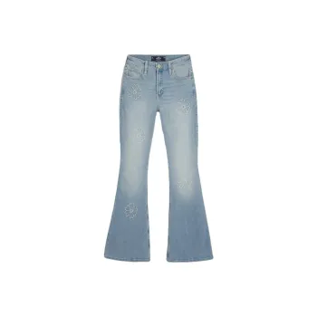 Hollister Jeans Women's Light-Coloured Wash