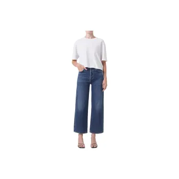 AGOLDE Ren High Rise Cropped Jeans