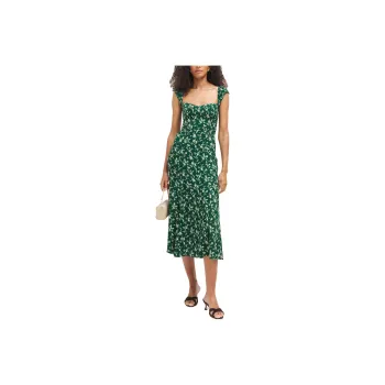Reformation Short-Sleeved Dresses Women's Green