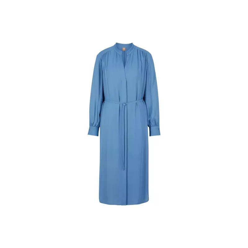 HUGO BOSS Long-Sleeved Dresses Women's Blue-0