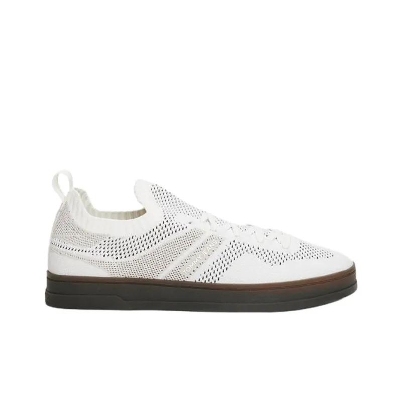 Tommy Hilfiger Trainers Low Top Skateboard Shoes Men's White-1