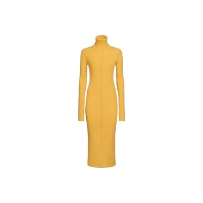MARNI Long-Sleeved Dresses Women's Yellow-0