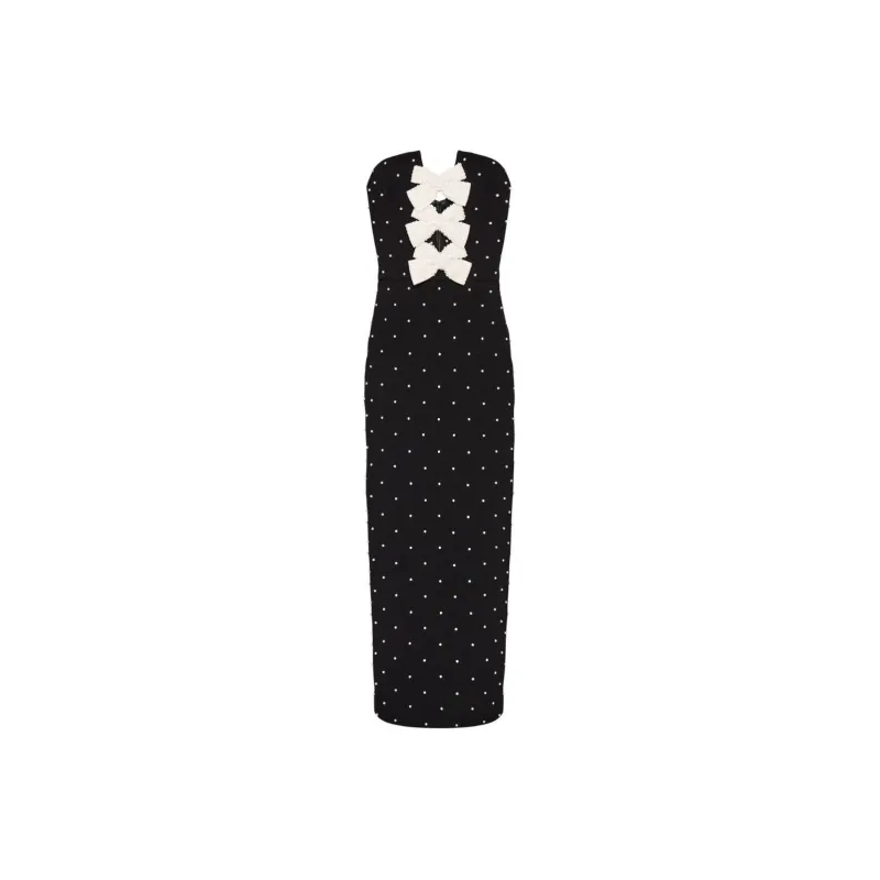 REBECCA VALLANCE FW23 Sleeveless Dress Women's Black-0