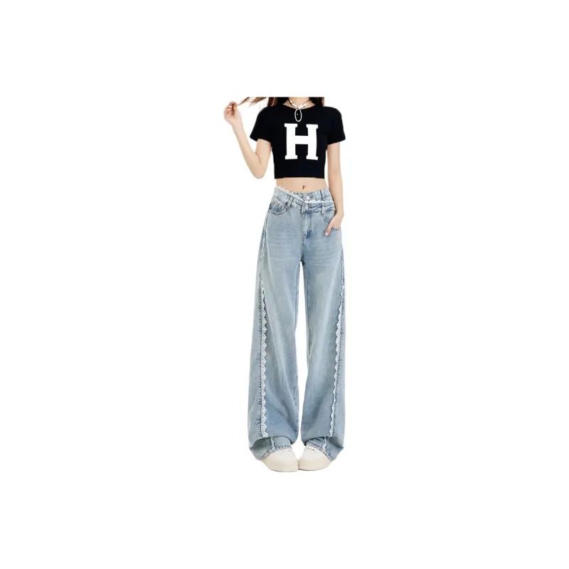 HELEH Jeans Women's Light Blue-0