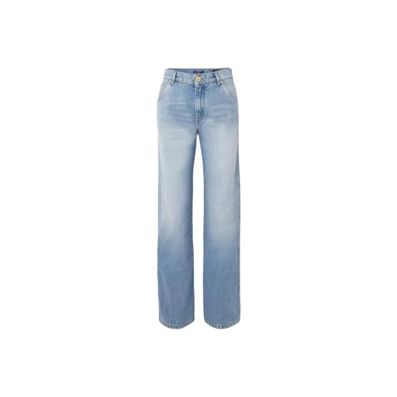 BALMAIN Jeans Women's Blue-0