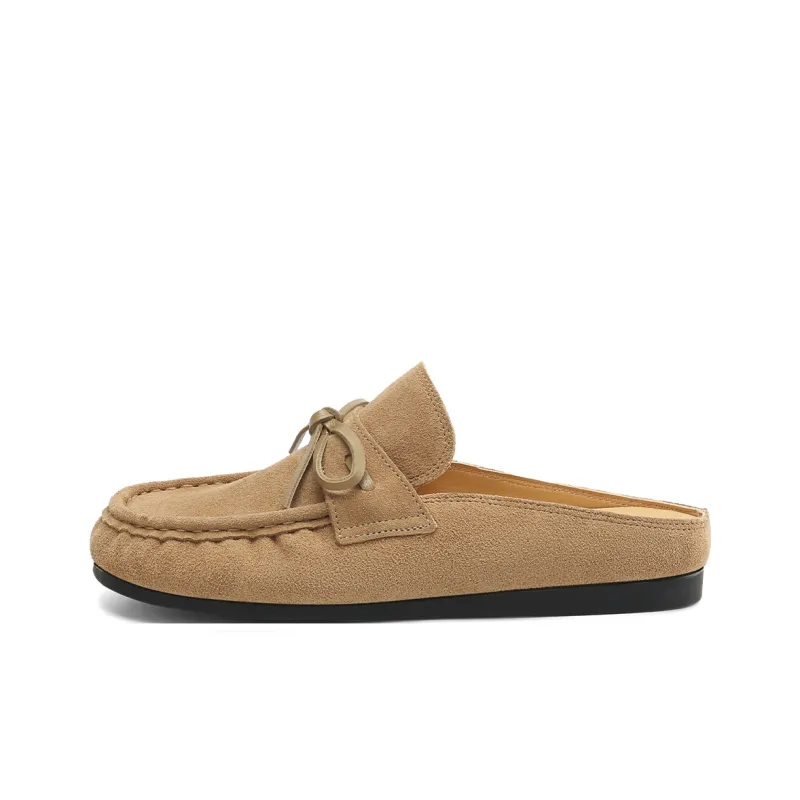 BOERDIQI Rubber Sole Abrasion Resistant Closed Toe Slippers Women's-7