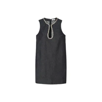Sandro Rhinestone embellished Mini Dress
