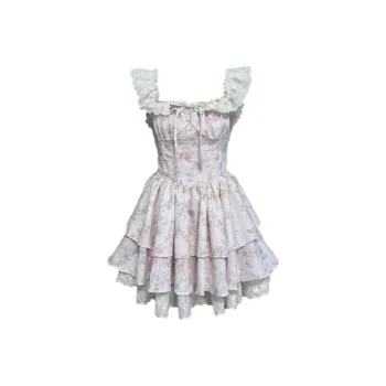 PAIN OR PLEASURE Short Sleeved Dresses Women's Pink