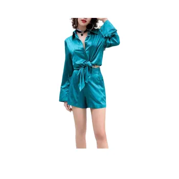 BESIONIA SS23 Casual Shorts Women's Olive Green