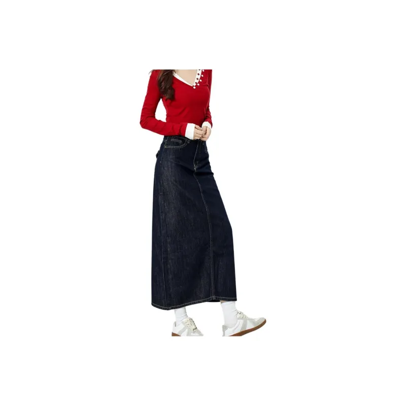 KAISER Denim Long Skirts Women's-0